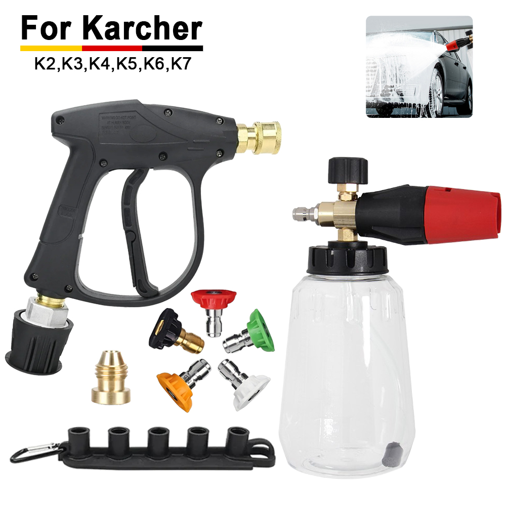 Foam Cannon Car Wash - Kit de lanza de espuma para