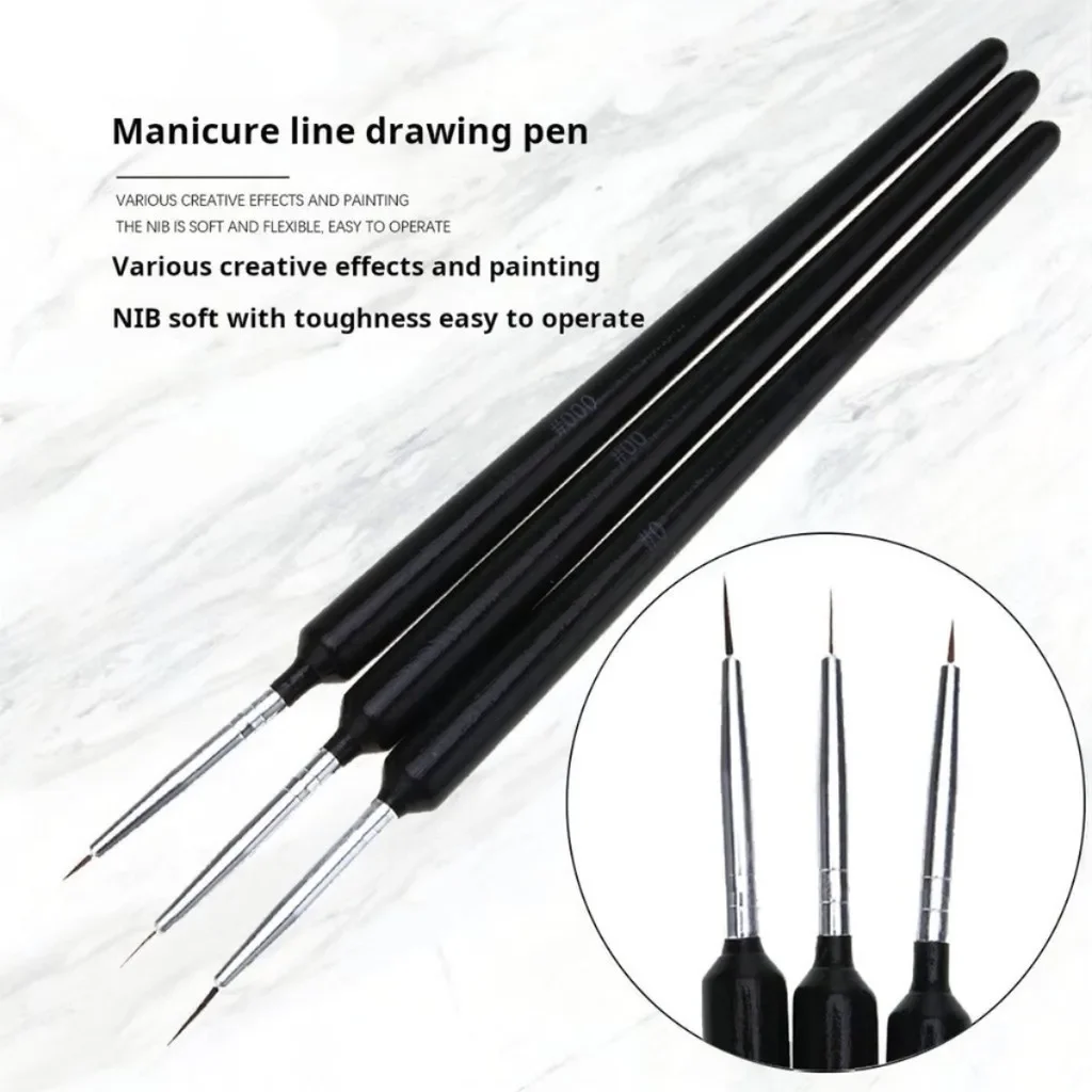 3 uds pincel de detalles finos - Detailing Brush Set reseña y precio